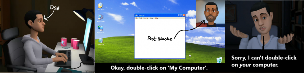 Your computer – an original from Leo